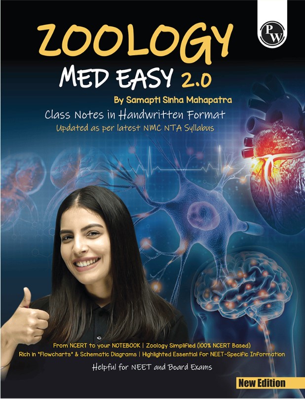 Zoology Med Easy 2.0 For NEET and Board Exams 2025-26 | Flowcharts, Schematic Diagrams l Samapti Sinha Mahapatra Handwritten Notes